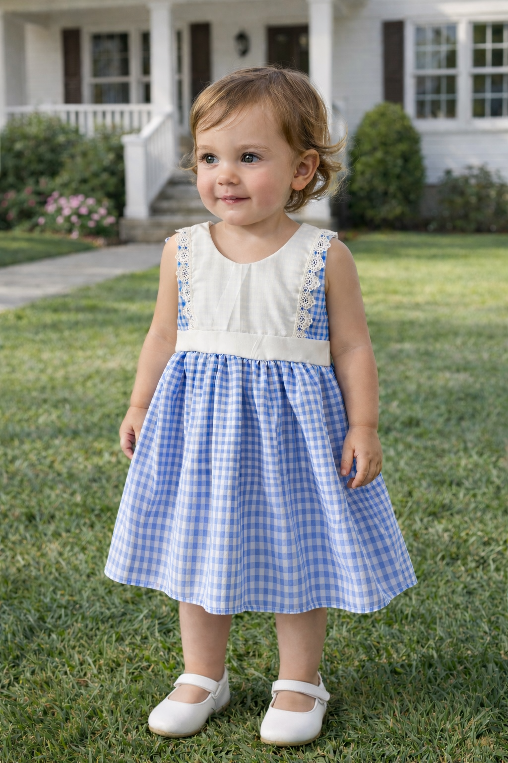 Sweet Meadow Girls Dress – Laze Handmade
