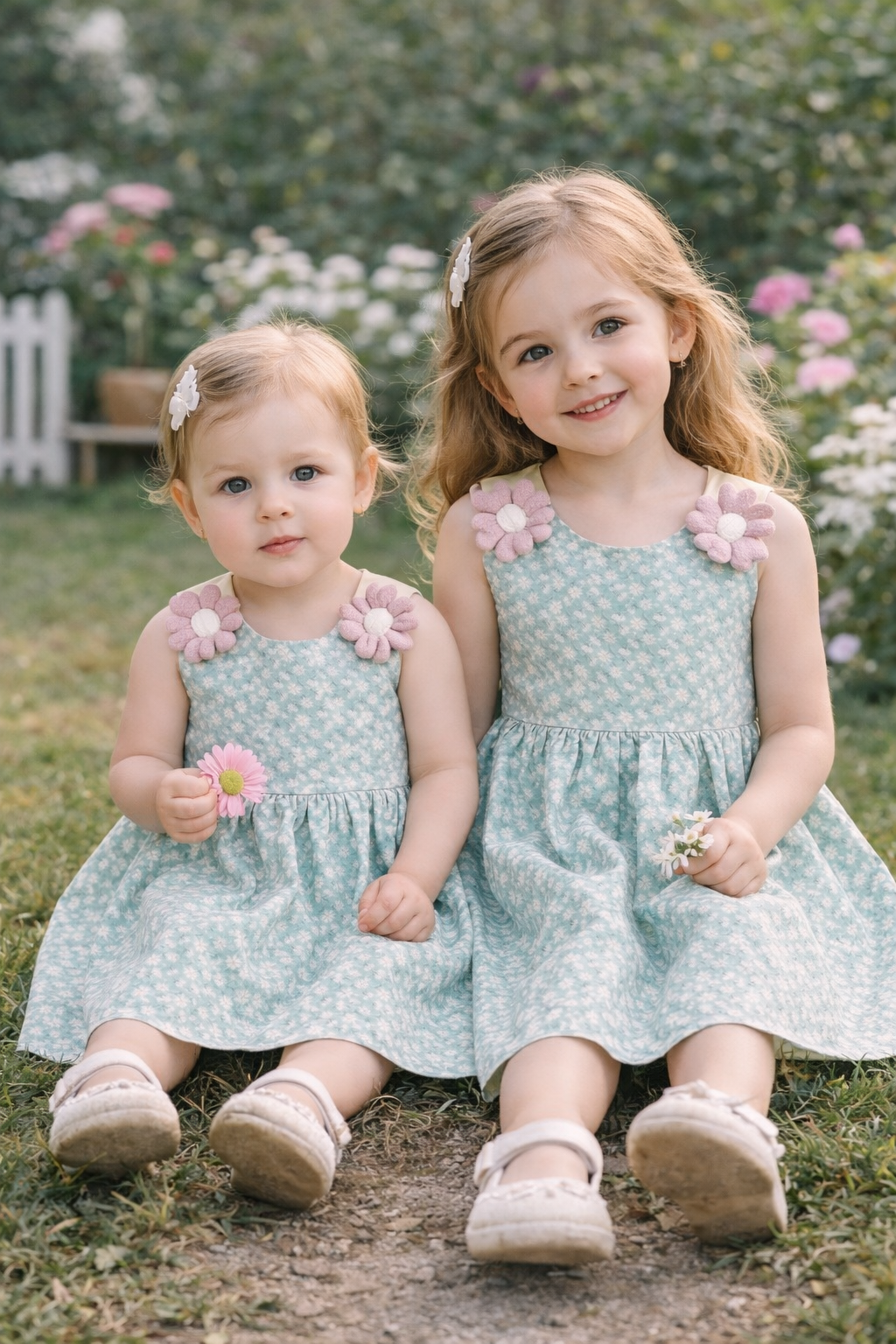 Laze Mint Blossom Dress