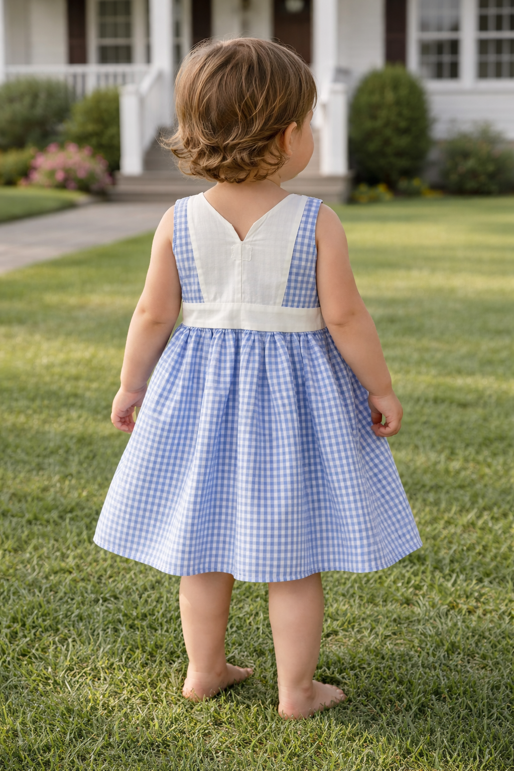 Sweet Meadow Girls Dress – Laze Handmade