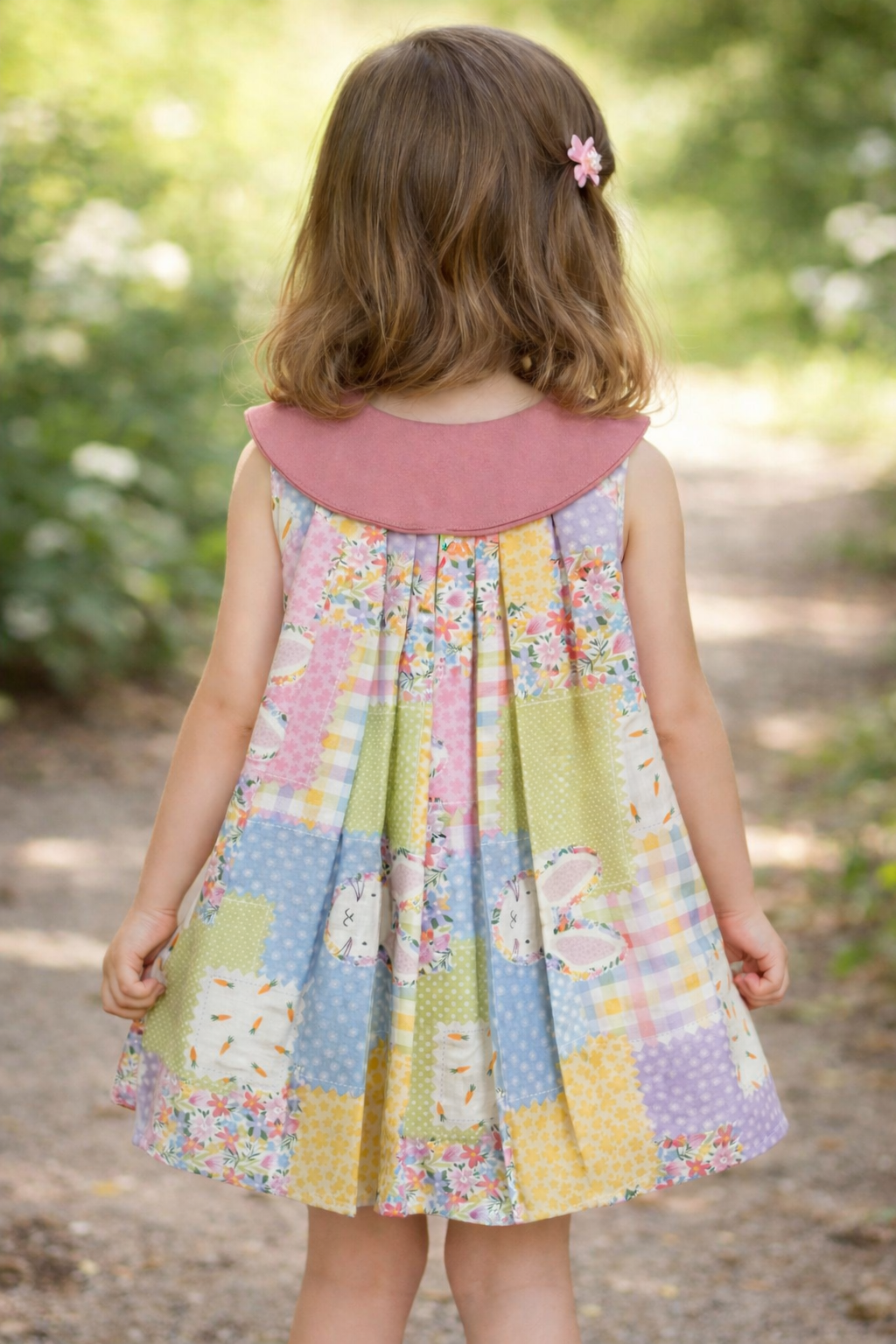LAZE Rosalie Patchwork Heirloom Dress