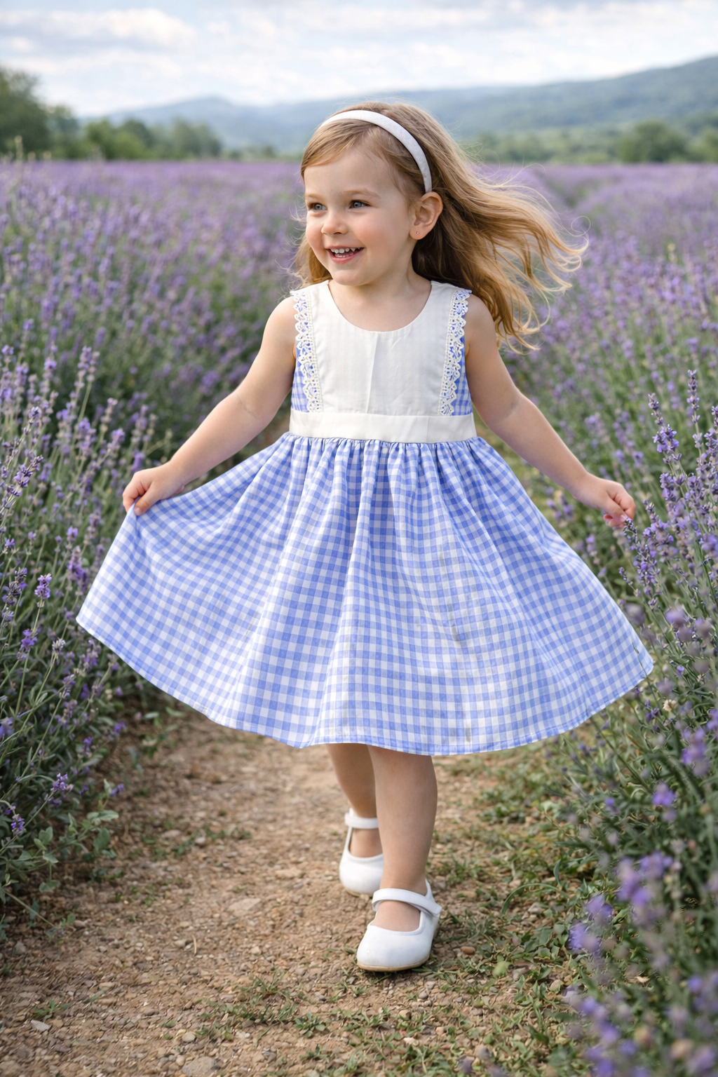 Sweet Meadow Girls Dress – Laze Handmade